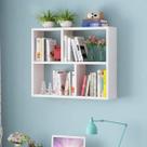 Prateleira porta livro decoraçao mdf 60x70x18cm organizadora