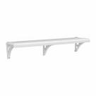Prateleira PVC Astra Branca Resistente