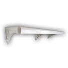 Prateleira Pvc C/ Suporte Branca 80x30cm Astra Pm3s/80*br
