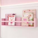 Prateleira quadrada para livros em Mdf - Várias Cores