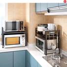 Prateleira Suporte Ganchos Faca Concha Micro-ondas Organizador Forno Cozinha Rack Talheres Tempero