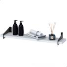 Prateleira Suspensa Multiuso 50Cm Para Sala Quarto PB SF