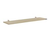 Prateleira Tramontina Madeira Pinus com Acabamento Maple e Suporte Metálico 600x250x15 mm