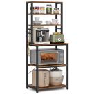 Prateleira VASAGLE Rack de cozinha industrial de 6 camadas 40x60x167 cm