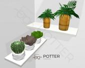 Prateleiras Branca 2 Peças em MDF 39X15 Para Cozinha/Sala/Quarto/Escritório