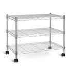 Prateleiras de armazenamento Simple Deluxe de 3 camadas, capacidade de 340 kg, 60x35x56cm Prateleiras de armazenamento Simple Deluxe de 3 camadas, capacidade de 340 kg, 60x35x56cm