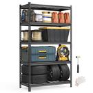 Prateleiras de armazenamento SONGMICS, garagem pesada de 5 níveis, carga de 1.020 kg