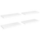 Prateleiras de parede flutuantes vidaXL Modern White Honeycomb MDF 4 unidades Prateleiras de parede flutuantes vidaXL Modern White Honeycomb MDF 4 unidades