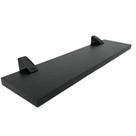 Pratic Concept 2040 cm Prateleira Preta com Suporte para Parede Organização Cozinha Sala Escritório Pratic Concept 2040 cm Prateleira Preta com Suporte para Parede Organização Cozinha Sala Escritório
