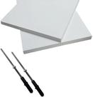 Pratileira Dicarlo Firenze Suporte Invisivel 80x20cm Branco