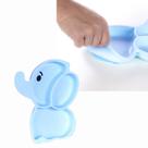 Pratinho Com Divisória Infantil Silicone Macio Alimentar Prato Bebê Resistente Introdução Alimentar Ventosa 3 Divisórias Livre BPA Criança Refeição