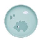 Pratinho em Silicone com Ventosa Cloudy Verde Porco Espinho - Buba