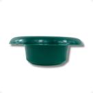 Pratinho Redondo Verde Base Holandesa P Espuma Floral De Plástico 22cm