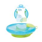 Pratinho Térmico Infantil Buba com ventosa 220ml Azul