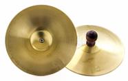 Pratinhos de Latão JOG Vibratom P5238 Par com 13cm de Diâmetro (Musicalização Infantil)