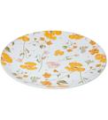 Prato 21cm Avulso para Sobremesa Doce Encanto Amarelo Cerâmica