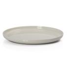 Prato 26,7cm Borda Reta Melamina 100% Profissional Areia Br