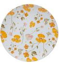 Prato 28cm Avulso Raso Doce Encanto Amarelo Cerâmica