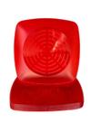 Prato Acrílico Quadrado Resistente 15cm Vermelho Tr - 10 un Prato Acrílico Quadrado Resistente 15cm Vermelho Tr - 10 un