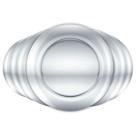 Prato Astral Raso de Vidro liso básico Duralex Gourmet c/6un