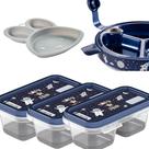Prato Bebe porta papinha prato térmico introdução alimentar