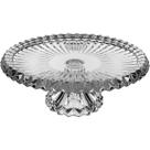 PRATO BOLO BOLEIRA REDONDO HOME&CO ECO CRYSTAL 13x33x33cm TRANSPARENTE