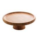 Prato Bolo C/ Pe Bambu Verona 20x7cm Lyor Design