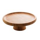 Prato Bolo Com Pé Bambu Verona 18 Cm X 7 Cm
