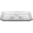 Prato Bolo Retangular Home&co Eco Crystal 3x32x17cm Prato Bolo Retangular Home&co Eco Crystal 3x32x17cm