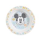Prato Bowl Infantil Temático Menino 450ml Mickey Disney