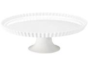 Prato com Pé Borda Buffet Ø 35,5 cm - Haus Concept