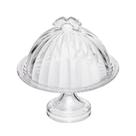 Prato com Pé Imperial 18,5cm x 9,5cm Cristal Lyor