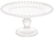 Prato Cristal Redondo de Servir Lyor Coração