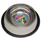 Prato de alimentação para animais de estimação Hilo Stainless Steel Non-Skid 950 ml