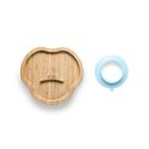 Prato de Bambu Com Divisoria Azul MULTIKIDS