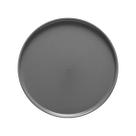 Prato de Cerâmica para Lanche Edge Grafite 21cm 203179 - Copa & Cia