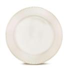 Prato de Cerâmica Sobremesa 20.4cm Perla Yoi Branco