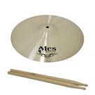 Prato de Condução para Bateria 20" Liga de Bronze B8 ACT Series Mes Drums + Baqueta 5A Hickory New York