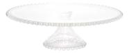 Prato de Cristal para Bolo com pé Pearl Wolff 2968 Prato de Cristal para Bolo com pé Pearl Wolff 2968
