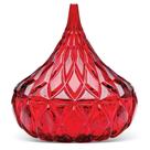 Prato de doces Godinger Hersheys Kiss Red Crystal 12,7 cm