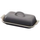 Prato de manteiga Le Creuset Stoneware Heritage Oyster Color