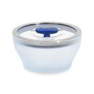 Prato de microondas Anyday Cookware, vidro sem plástico, 2 peças