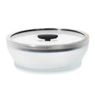 Prato de microondas Anyday Cookware, vidro sem plástico, 2 peças