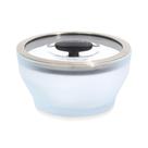 Prato de microondas Anyday Cookware, vidro sem plástico, 400 ml, preto