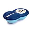 Prato de Papinha com Colher Infantil Bowl do Mickey Papinha do Bebê