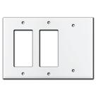 Prato de parede Corla Metal 3-Gang White com tampa em branco 16x11 cm Prato de parede Corla Metal 3-Gang White com tampa em branco 16x11 cm