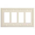 Prato de parede Henne Bery Sunken Pearls Quad 12x22 cm Light Almond