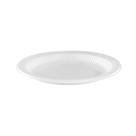 Prato de Plástico Redondo 21cm Branco com 10 unidades Fonplast Prato de Plástico Redondo 21cm Branco com 10 unidades Fonplast