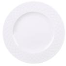 Prato de Porcelana Branca 27cm Raso Jantar Tramontina Ingrid Cozinha Servir Entradas Mesa Posta