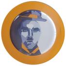 Prato De Porcelana Yellow Chaplin - 20 Cm